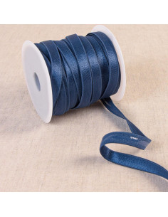 Elástico antiderrapante acetinado - Azul marinho