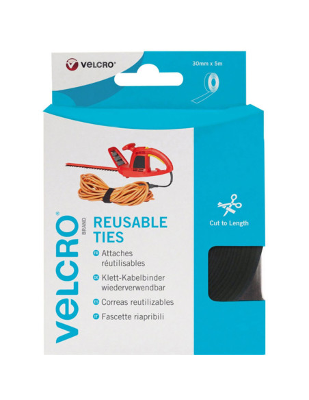 VELCRO® ONE-WRAP® Fitas de fixação 30mm x 5M preto
