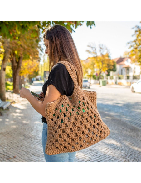 Kit de crochê - Bolsa Abruzzo