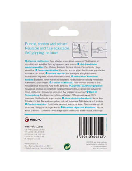 VELCRO® ONE-WRAP® Fitas de fixação 30mm x 5M preto