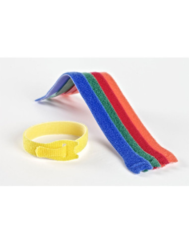 VELCRO® ONE-WRAP® Fitas de fixação 12mm x 20cm x 5 multicoloridas