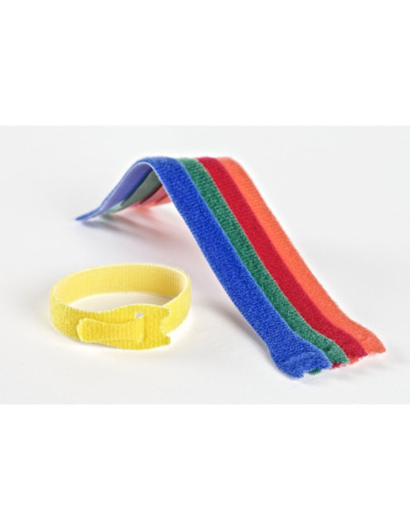 VELCRO® ONE-WRAP® Fitas de fixação 12mm x 20cm x 5 multicoloridas
