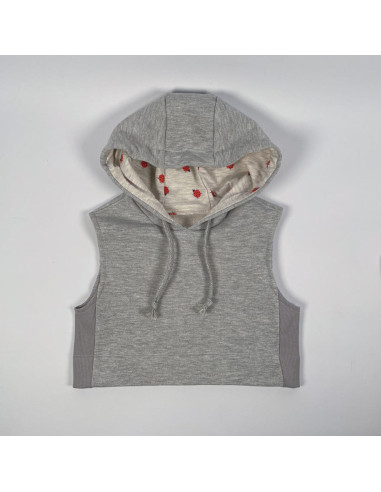 Padrão de sweatshirt curta Vancouver kids - Ikatee