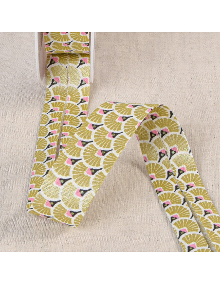 Leques envies - Dourado