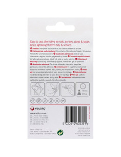VELCRO® Brand Quadrados autoadesivos 25mm x 24 branco 2