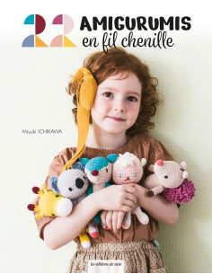 Livro 22 amigurumi em fio chenille