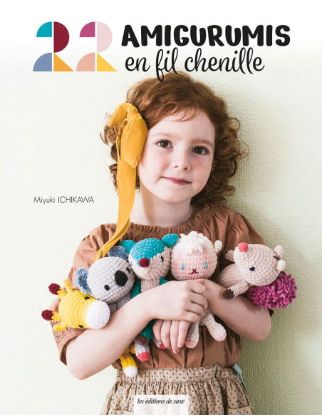Livro 22 amigurumi em fio chenille