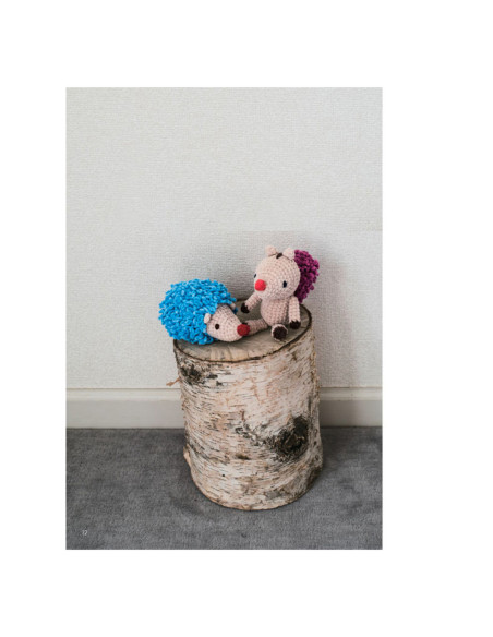 Livro 22 amigurumi em fio chenille