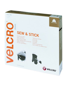 VELCRO® Brand Fita de fixação mista (adesiva e para costura) 20mm X 25M branco