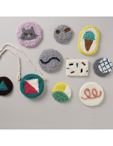 Tambor para punch needle Clover