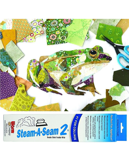 Termocolante dupla face Lite Steam-A-Seam2 - 30,5 cm x 274 cm