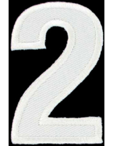 Emblema termocolante número 2