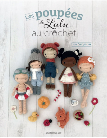 Livro as bonecas de Lulu em crochê