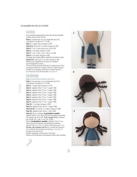 Livro as bonecas de Lulu em crochê
