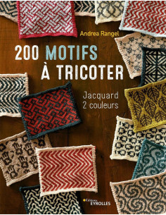 Livro 200 padrões para tricotar - Jacquard 2 cores