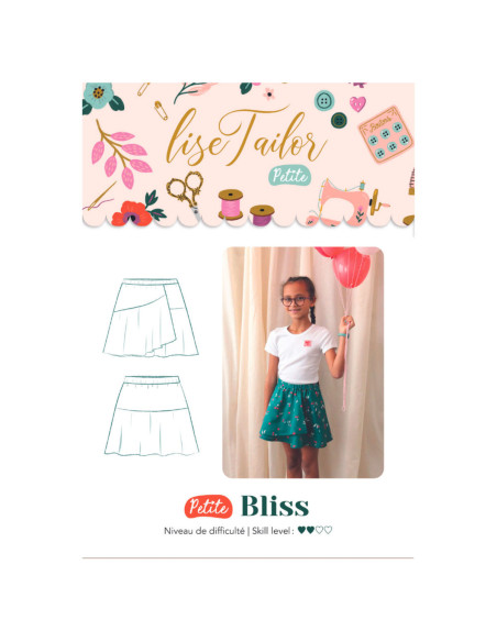 Molde de saia - Petite Bliss - Lise Tailor