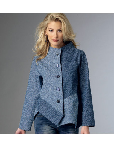 Molde de casaco - Butterick 6106