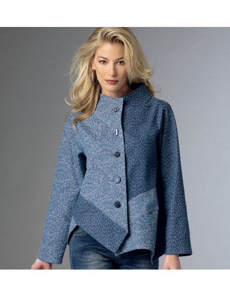 Molde de casaco - Butterick 6106