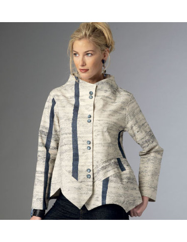 Molde de casaco - Butterick 6106