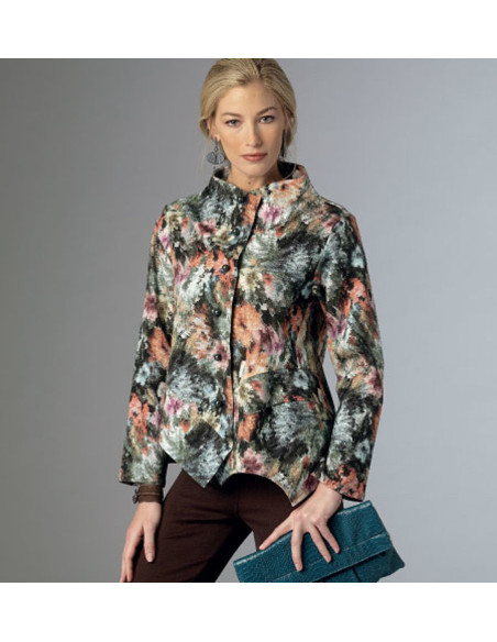 Molde de casaco - Butterick 6106