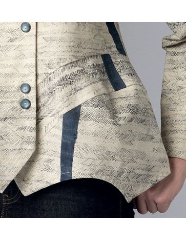 Molde de casaco - Butterick 6106