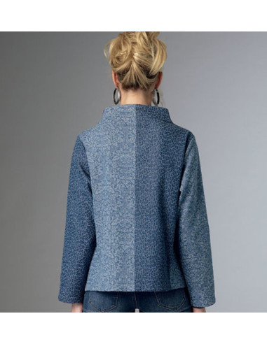 Molde de casaco - Butterick 6106