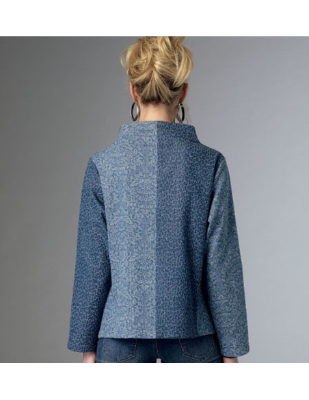 Molde de casaco - Butterick 6106