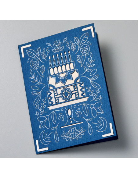 Conjunto de 8 cartões com envelopes R20 Foil Cameron Cricut