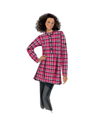 Molde de túnica - Butterick 6099