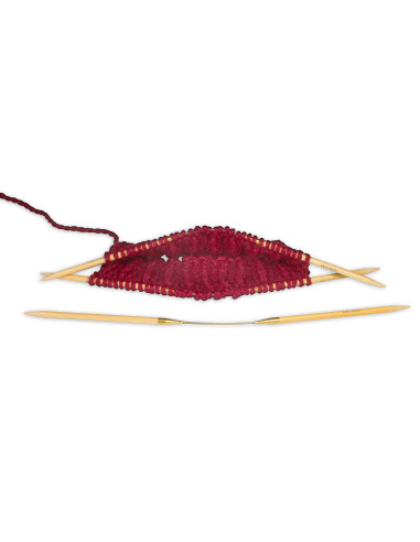 Conjunto de agulhas addiCraSyTrio Bamboo Long