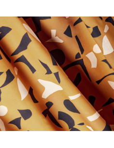 Tecido modal de viscose Shadow Ochre - Atelier Brunette
