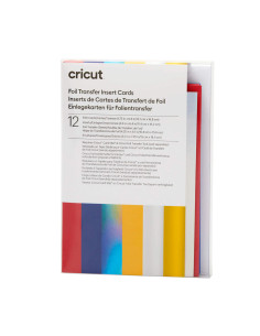 Conjunto de 12 cartões com envelopes R40 especial Foil Celebration Cricut