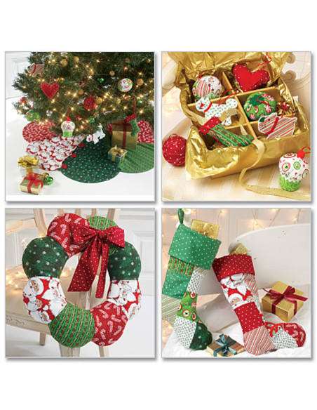 Padrão de decoração de Natal