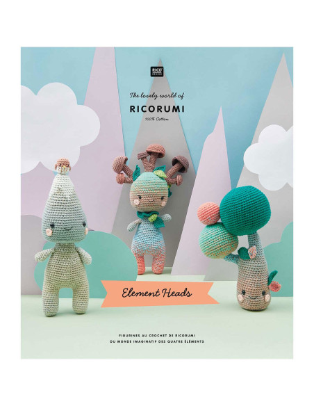 Caderno Ricorumi Element Heads