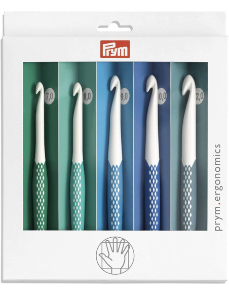 Conjunto de agulhas de crochê L Prym Ergonomics