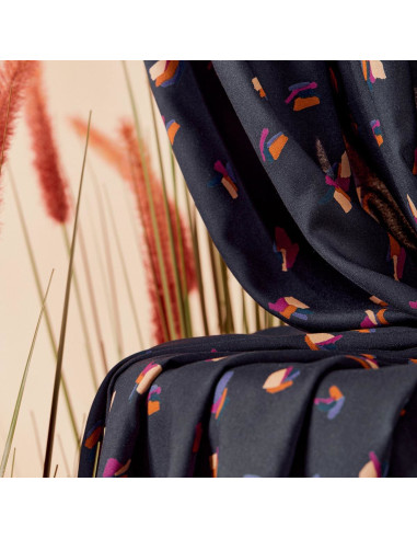 Tecido viscose Beryl Night - Atelier Brunette