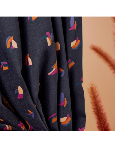 Tecido viscose Beryl Night - Atelier Brunette