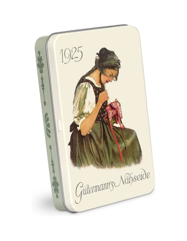 Conjunto de 8 linhas de costura de poliéster Nostalgie 1925 Gütermann