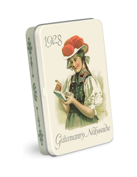 Conjunto de 8 linhas de costura de poliéster Nostalgie 1928 Gütermann