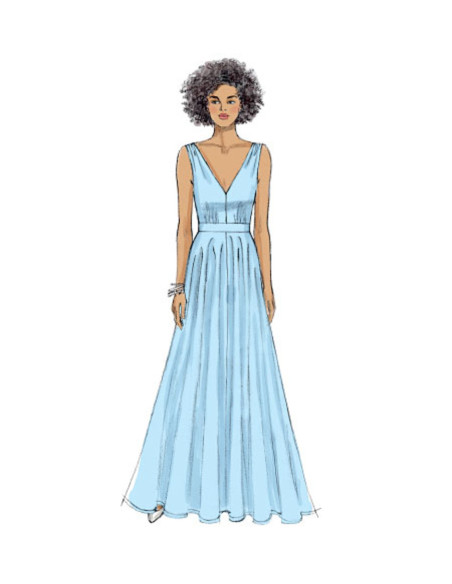 Molde de vestido - Vogue 9053