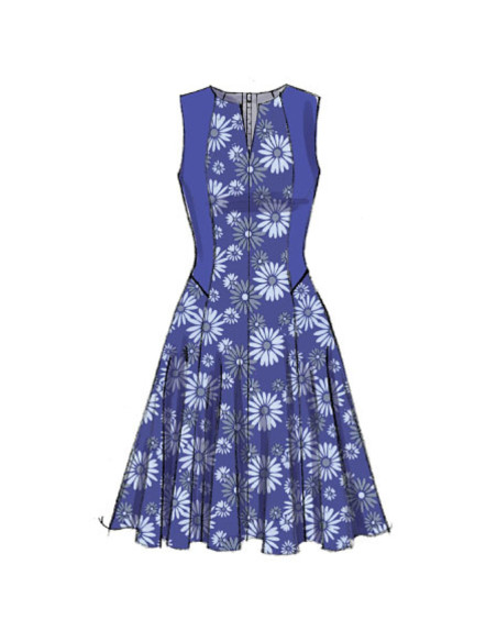 Molde de vestido - Vogue 9050