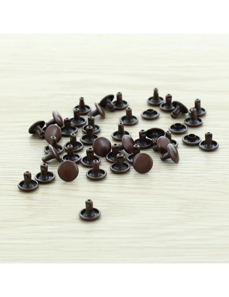 Saco de 100 rebites econômicos 9 mm - Cobre