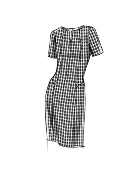 Molde de vestido - Vogue 9050