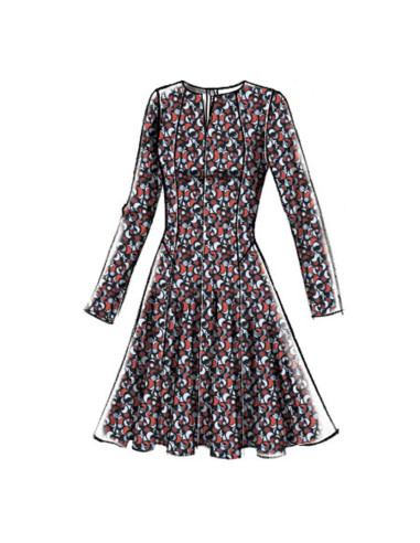 Molde de vestido - Vogue 9050