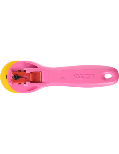 Cortador circular ergonômico Rosa Olfa 45mm