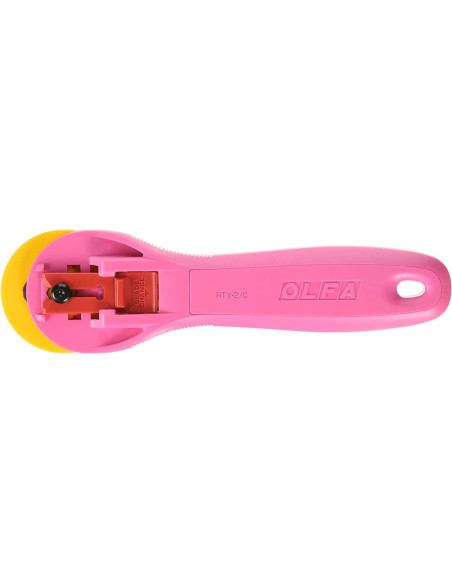Cortador circular ergonômico Rosa Olfa 45mm