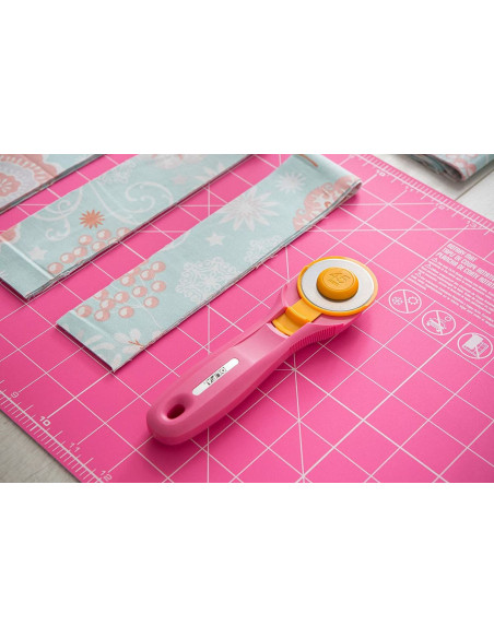 Cortador circular ergonômico Rosa Olfa 45mm