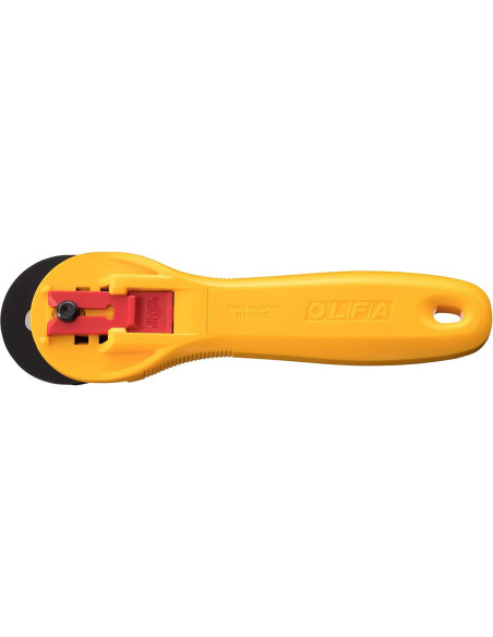 Cortador circular ergonômico Amarelo Olfa 45mm