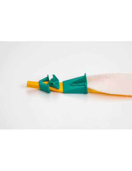 Máquina para fabricar tubos de tecido