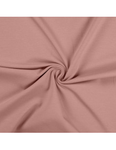 Tecido jersey de algodão - Rosa velho